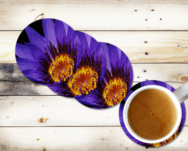 4 pc. Customized Cup Coaster Set | Home Decor | Drink Accessories | Kitchen | Personalized Coasters | Drinking